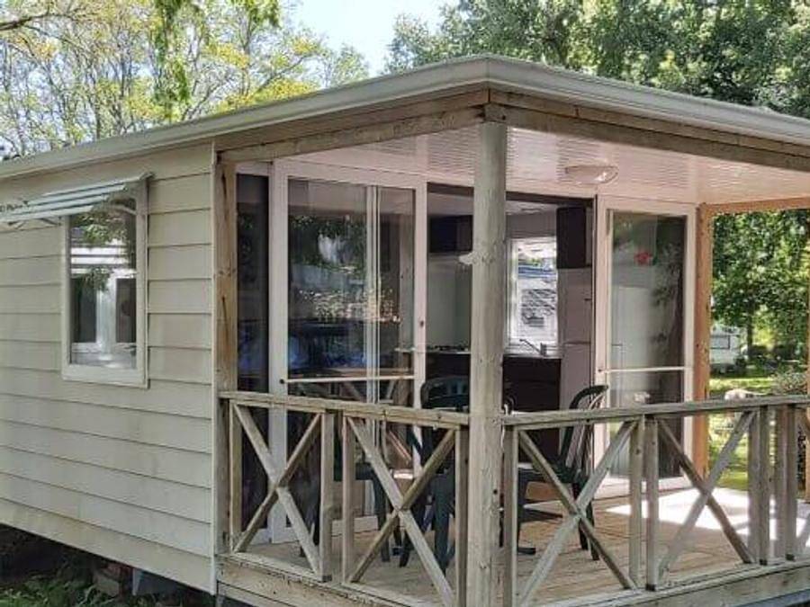 Camping Val de l'Eyre - Mobilhome 4 personas - Naturaleza 2 in Salles, Region de Arcachon