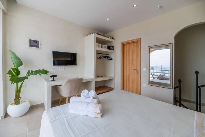 Studio für 2 Personen, mit Balkon/Terrasse