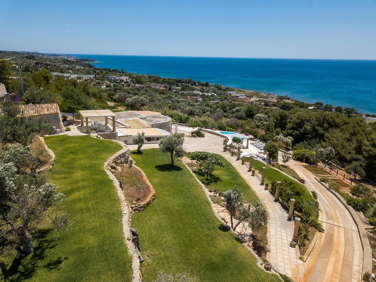 Villa für 12 Personen mit Garten in Torre Vado, Golf von Tarent