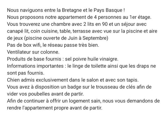 Gîte pour 4 personnes, avec piscine ainsi que vue et balcon à Uhart-Cize - 2