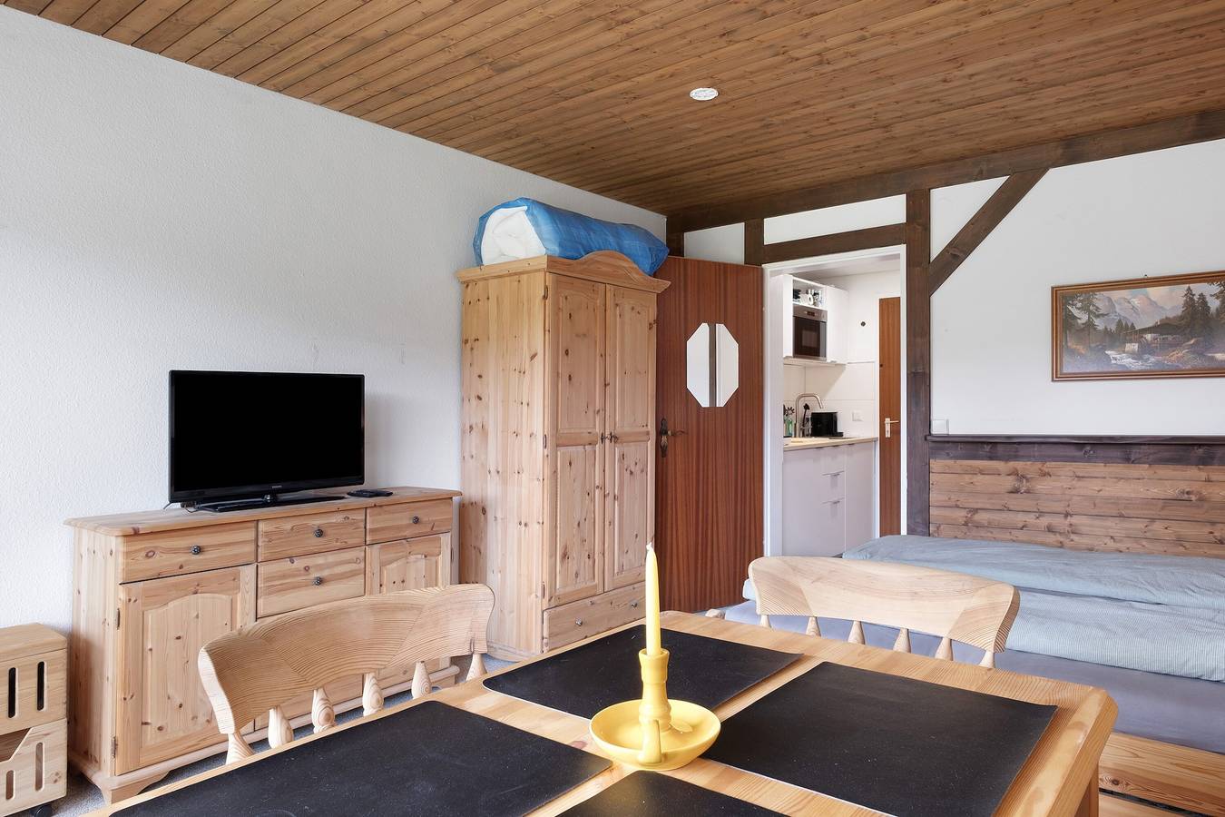 Ganze Wohnung, Apartment 'Auszeit' mit Bergblick, privater Terrasse und gemeinsamem Garten in Schönwald im Schwarzwald, Südschwarzwald