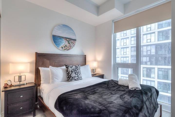 Ferienwohnung für 2 Personen, mit Ausblick und Balkon in Toronto