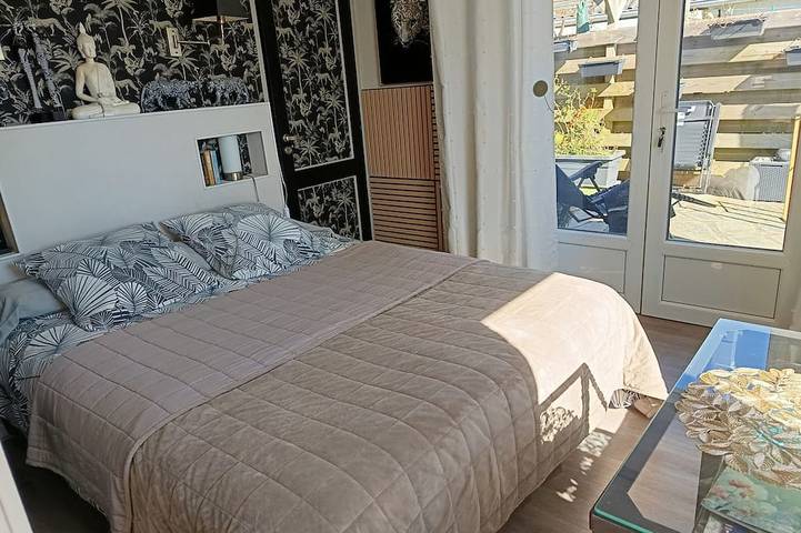 Chambre d’hôte pour 2 personnes, avec Jardin à Ambleteuse