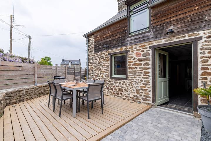 Location de vacances pour 4 personnes, avec terrasse, animaux acceptés à Plouër-sur-Rance - 2