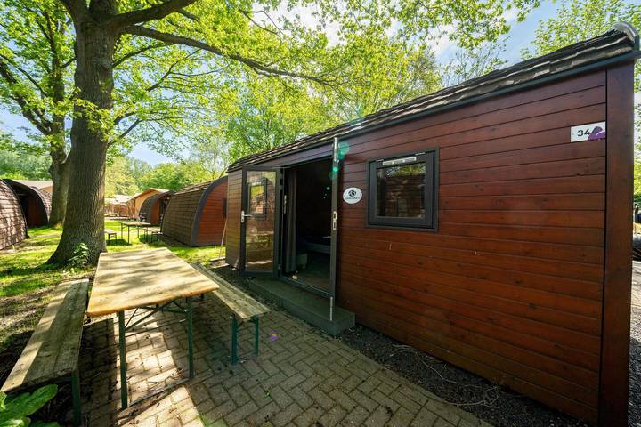 Hütte für 4 Personen, mit Terrasse und Balkon/Terrasse in Nordholland - 4