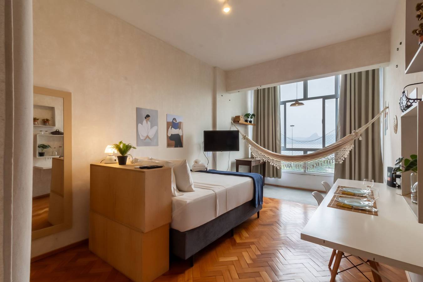 Monolocale intero, Ocean and Sugarloaf Mountain view | Prf805 in Flamengo, Rio de Janeiro