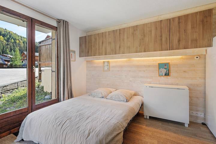 Apartamento entero, Apartamento 'Parenthèse Alpine' con vistas a la montaña y terraza privada in La Plagne, La Plagne-Tarentaise