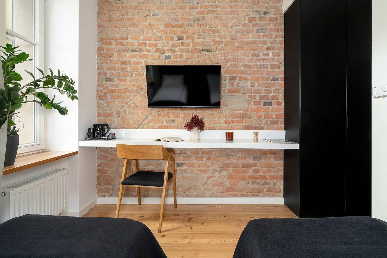 Estudio entero, Kramarska 9 Poznań | Schoeps Residence | Air-conditioned Apartment for Business Travelers | At the Old Market Square in Poznań, Gran Polonia (región histórica)