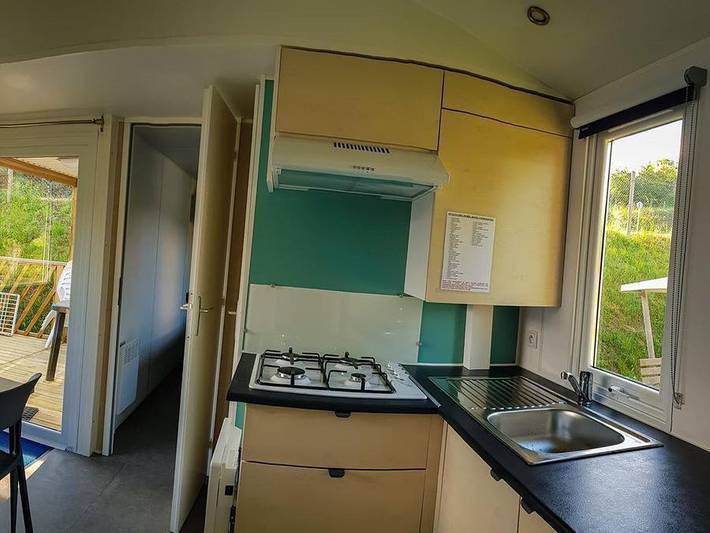 Camping La Cigale de l'Allier - Mobilhome 4 personnes - Irm Loggia 2 in Langogne, Région de Mende
