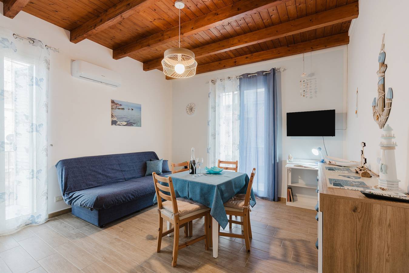 Ganze Wohnung, Apartment 'Casa Del Pescatore' mit Balkon, Wlan und Klimaanlage in Trappeto, Palermo Provinz
