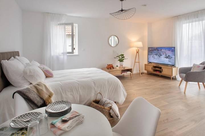 Appartement de vacances pour 2 personnes, avec terrasse, animaux acceptés