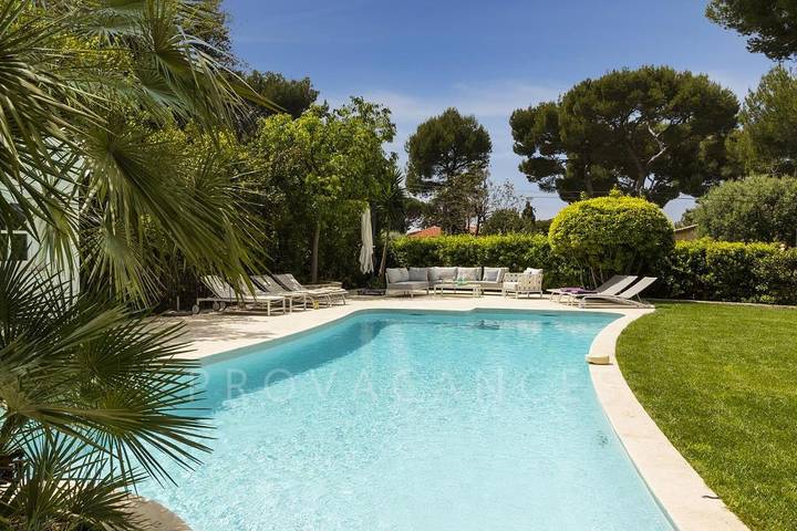 Villa pour 10 personnes, avec piscine et balcon/terrasse dans Cap d’Antibes - 4