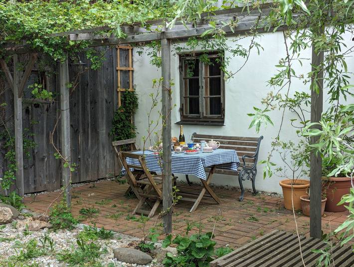 Ferienwohnung für 3 Personen, mit Terrasse und Garten, kinderfreundlich im Pfaffenwinkel - 2