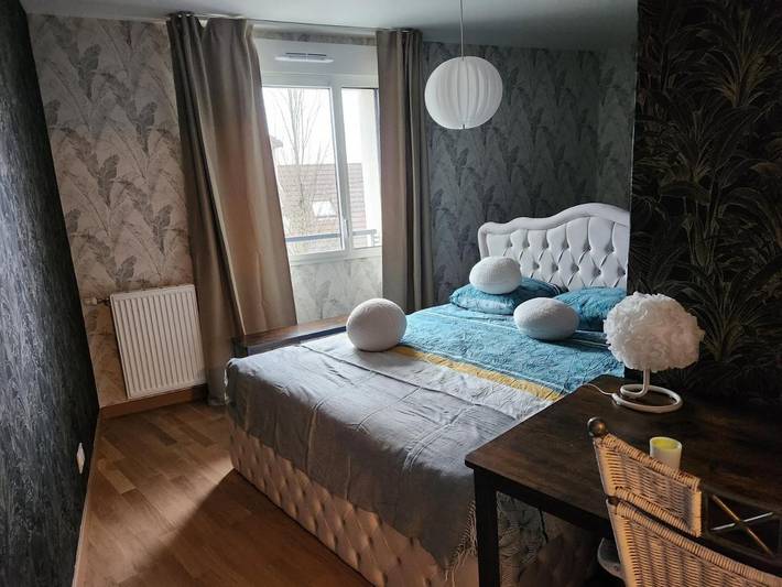 Location de vacances pour 4 personnes, avec terrasse à Clamart