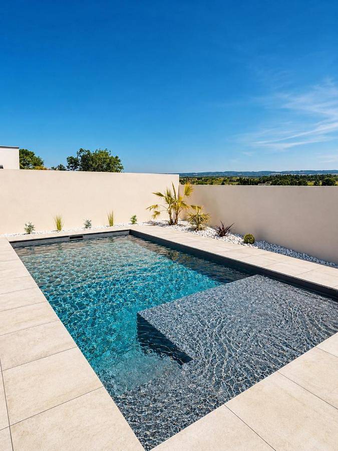 Location de vacances pour 5 personnes, avec vue ainsi que piscine et jardin à Pennautier - 3