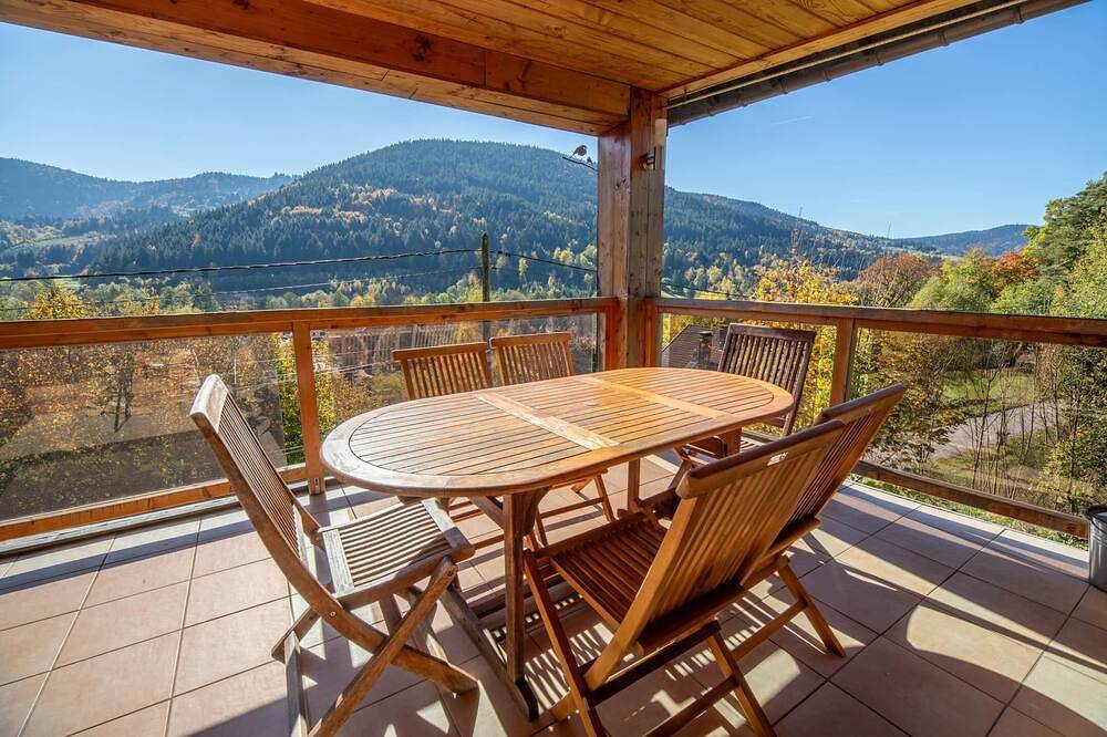 Cocooning chalet, mountain view, sauna, 6p in Ventron, Regionaler Naturpark Belchen der Vogesen