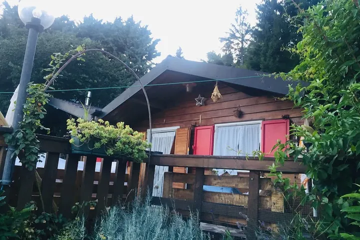 Chalet für 4 Personen, mit Garten und Balkon - 1