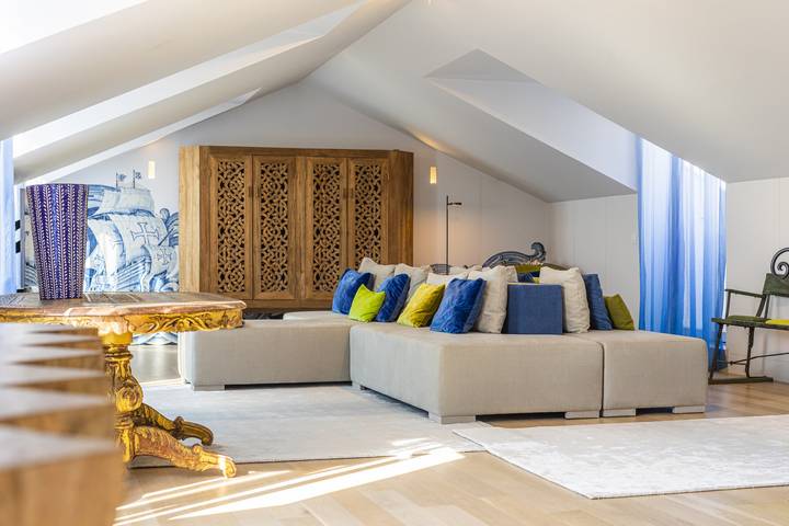 Apartamento de férias para 8 pessoas, com varanda em Lisboa