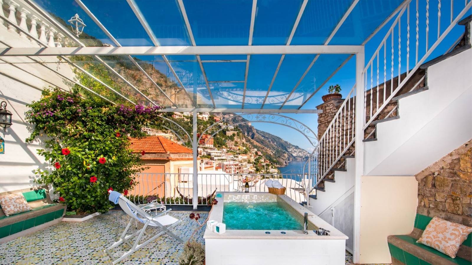 Villa voor 12 personen met zwembad in Positano, Amalfikust