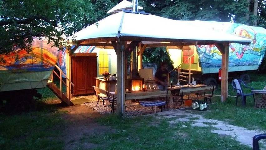 Camping für 4 Personen, mit Garten, mit Haustier in Mecklenburg-Vorpommern