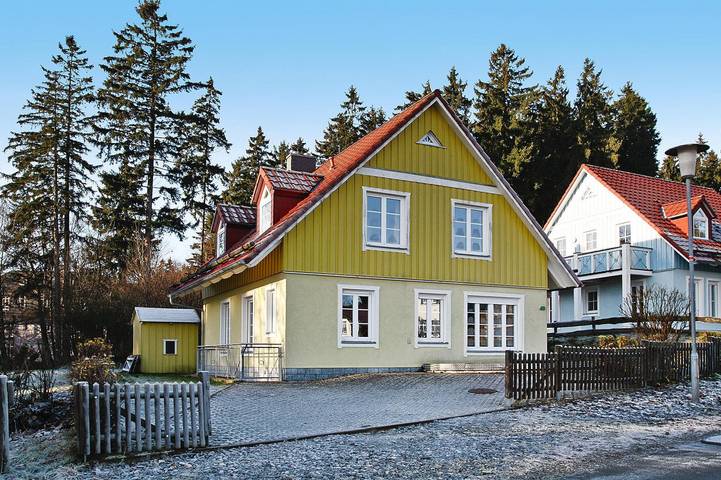 Ferienhaus für 12 Personen, mit Terrasse und Sauna sowie Garten, mit Haustier im Ostharz - 3