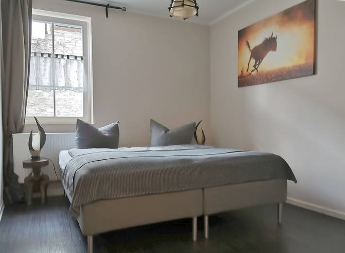 Ferienwohnung für 5 Personen, mit Terrasse und Garten, mit Haustier in Mühlhausen - 3