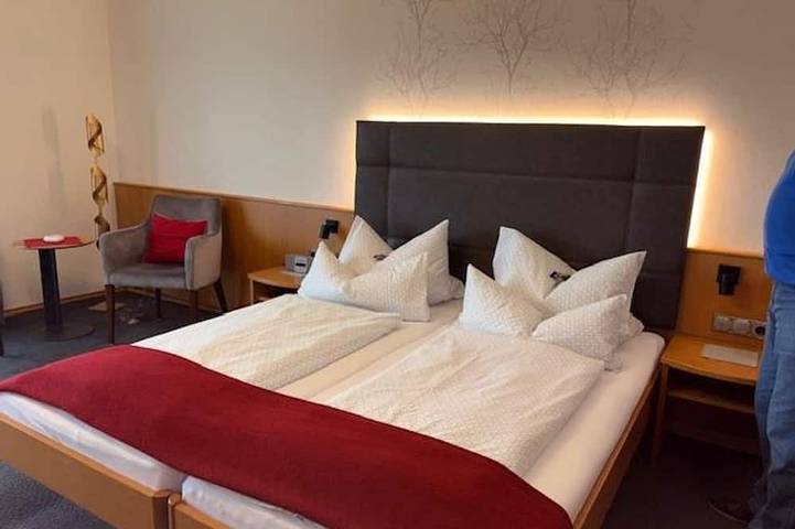 Ferienwohnung für 4 Personen, mit Sauna und Garten in Kell am See