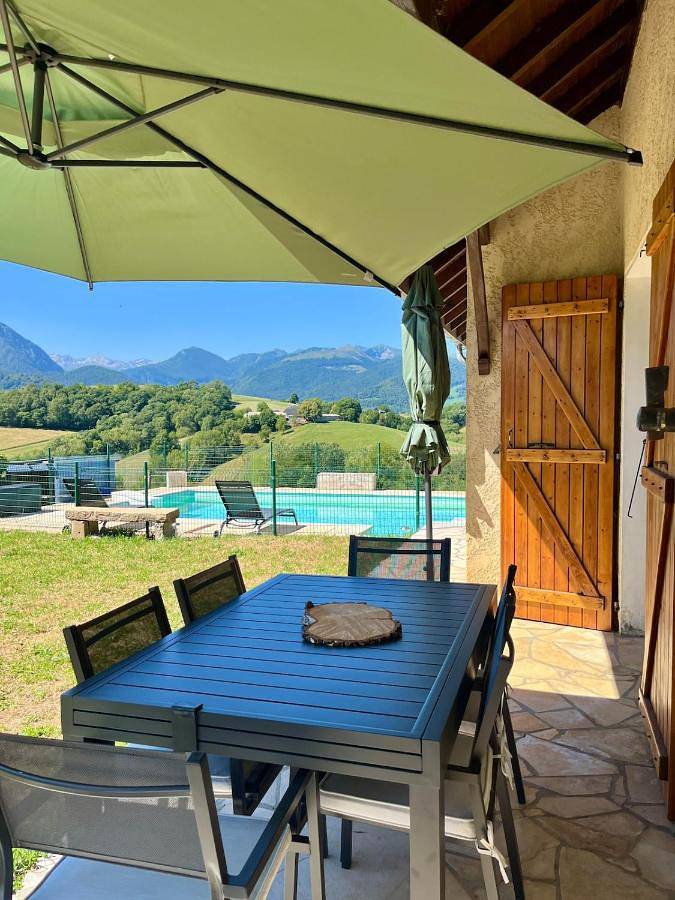 La Maison Lou Nis - 8 personnes - Piscine in Lestelle-Bétharram, Béarn