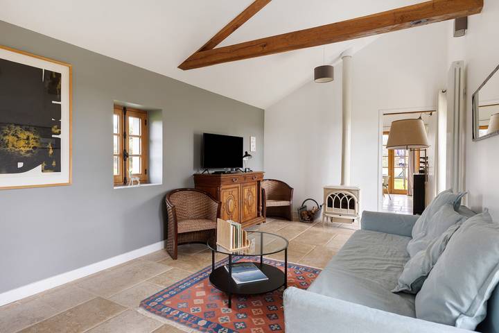 La Maison Des Amis – Domaine de La Trigalière mit Gemeinschaftspool in Ambillou, Tours und Umgebung