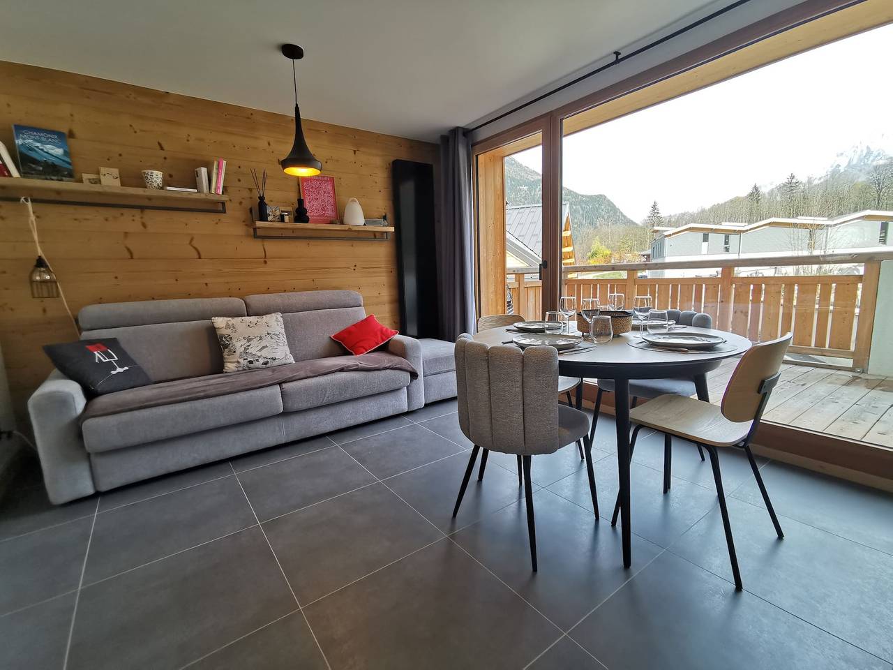 Apartamento entero, Terra Losa - Neuf - Centre - Garage in Les Houches, Macizo del Mont Blanc