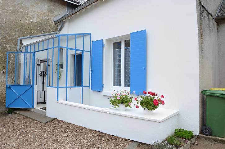 Gîte pour 5 personnes, avec terrasse à Mer
