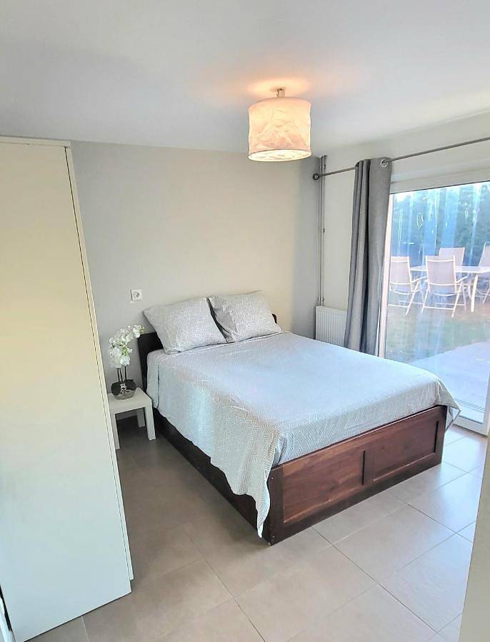 Location de vacances pour 4 personnes, avec jacuzzi ainsi que piscine et jardin à Jonage - 4