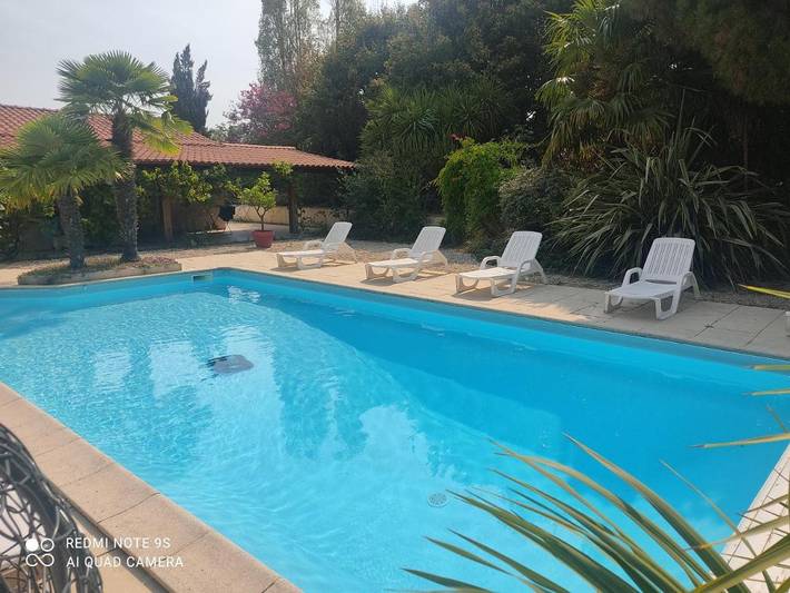 Gîte pour 3 personnes, avec vue ainsi que piscine et jardin à Saint-Maixent-sur-Vie - 2