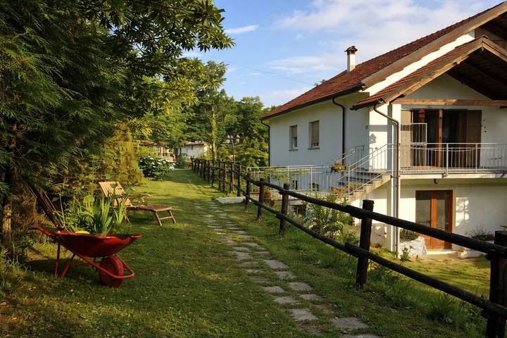 Appartement de vacances pour 2 personnes, avec jardin