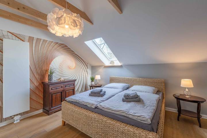 Ferienwohnung für 4 Personen, mit Balkon und Sauna in Eckernförde