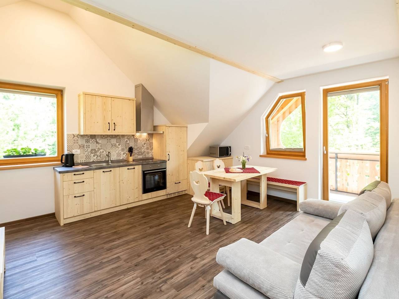 Geheel appartement, The Woodland Nook Apartments Bohinj - Standard Two Bedroom Apartment with Balcony in Bohinj, Nationaal park Triglav