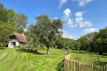 Gîte pour 6 personnes, avec jardin et terrasse à Le Breuil-en-Auge