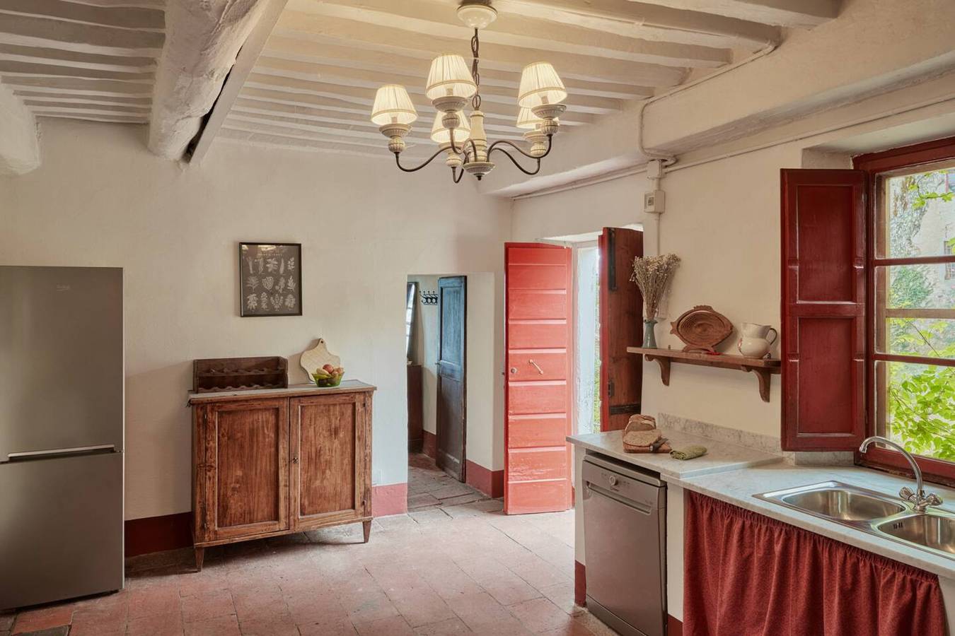 Ganze Wohnung, Ferienwohnung 'Casa Sulle Colline Per 6 Persone' mit Gemeinschaftsgarten, Wi-Fi und Klimaanlage in Lucca, Italienische Riviera
