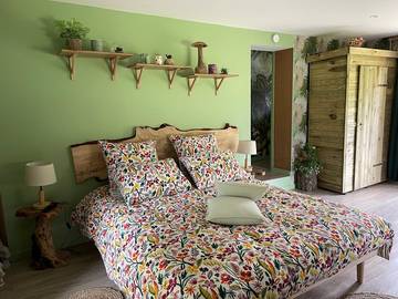 Chambre d’hôte pour 2 personnes, avec jardin à Honfleur
