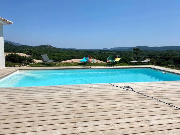 Maison de vacances pour 8 personnes, avec piscine ainsi que vue et jardin - 1