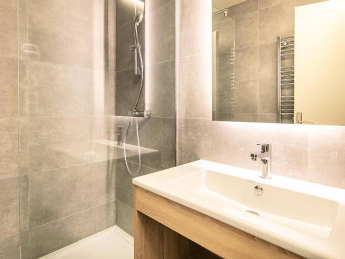 Résidence La Duit - Vacancéole - Studio 3 personen - Mit Balkon und Liegestühlen in Doucy, La Léchère