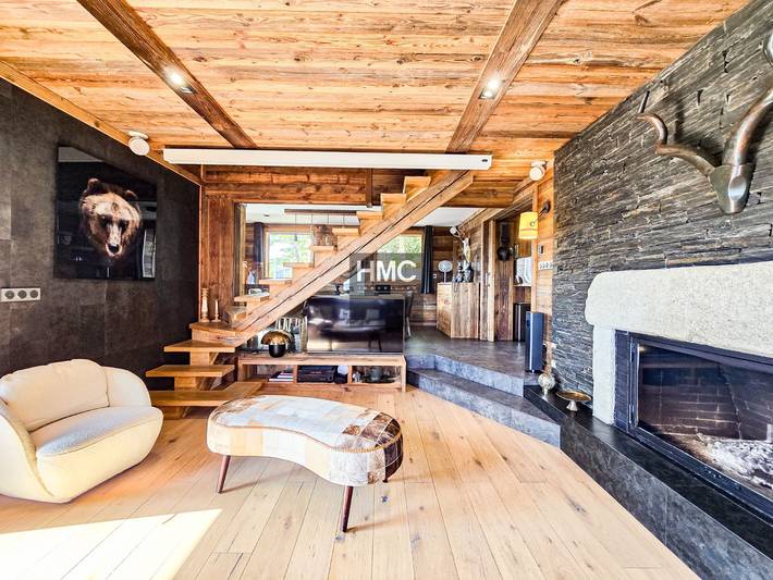 Chalet pour 11 personnes, avec jacuzzi et balcon à Les Angles