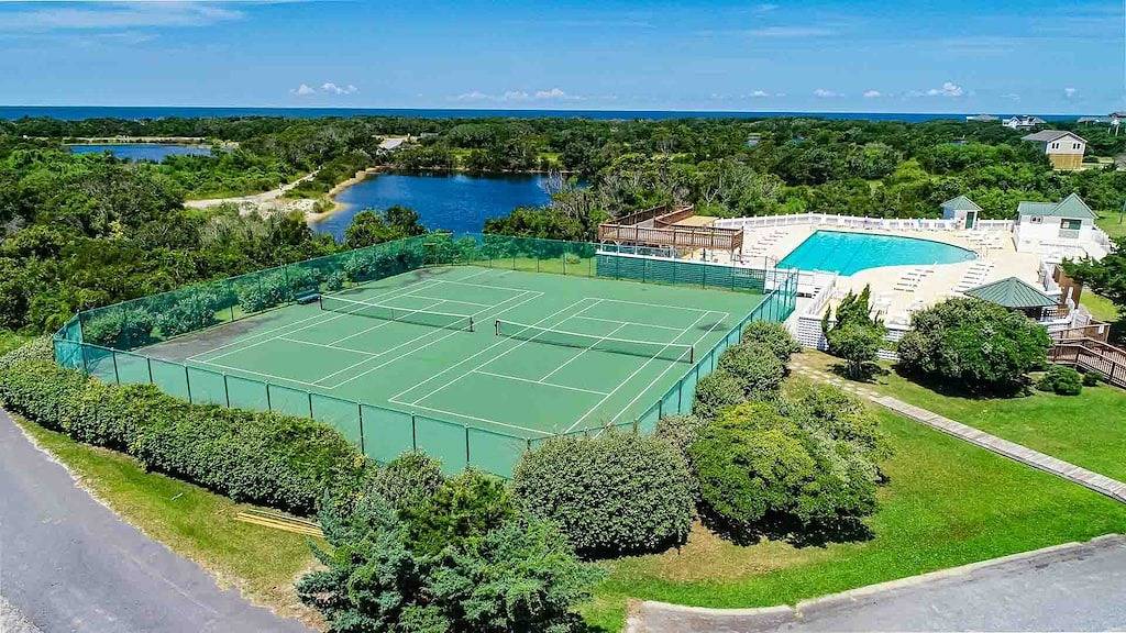 Ganze Wohnung, Renovierte Waterfront Condo in Avon mit Pool. Kein Aufpreis für Sonnenuntergang! in Avon (NC), Pamlico Sound