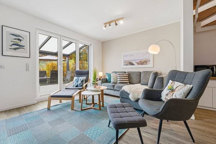 Ferienhaus für 6 Personen, mit Terrasse in Kölpinsee