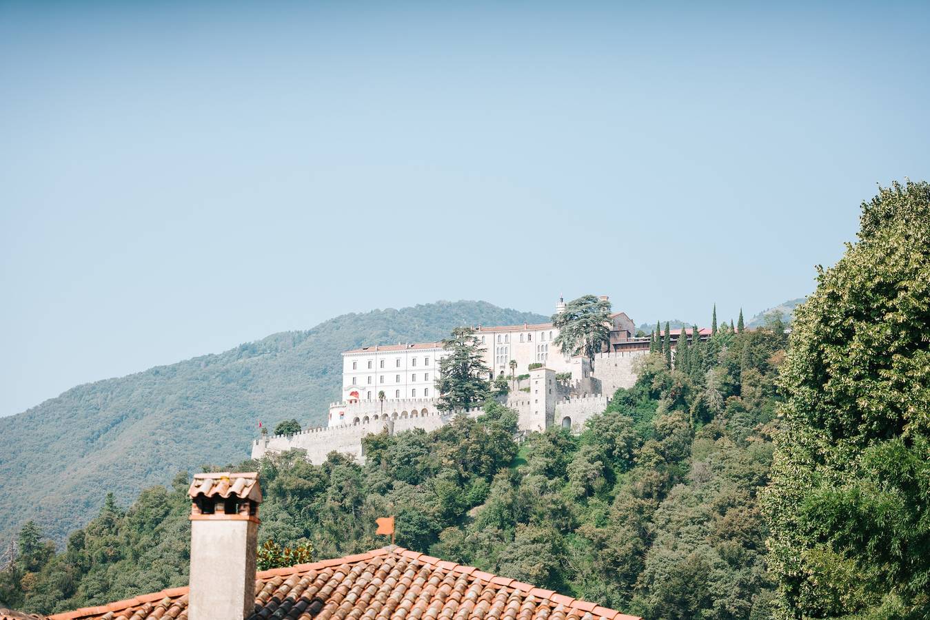 Zimmer 'Vista Sul Castello' mit Wlan in Cison di Valmarino, Südliche Karnische Alpen
