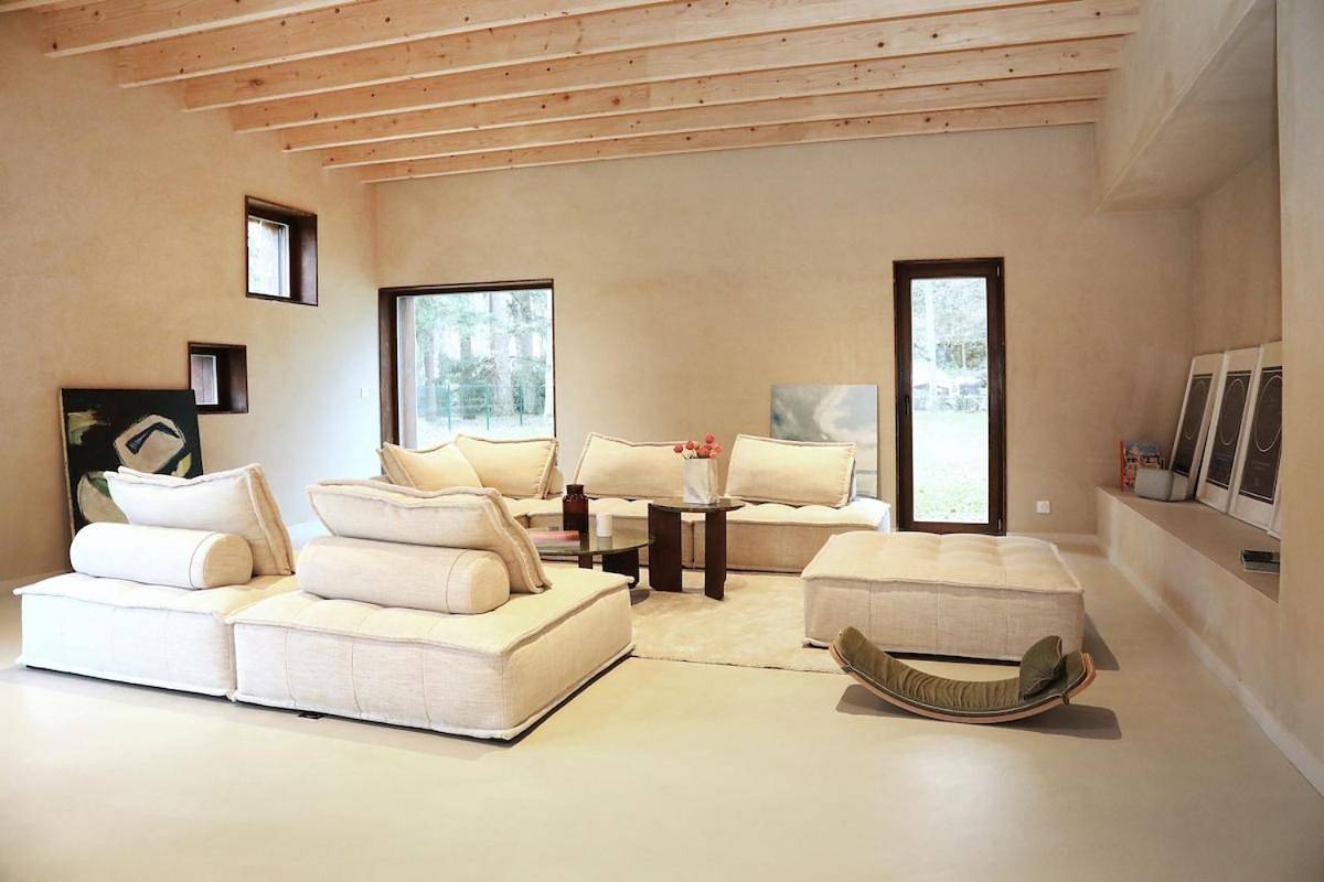 Forest House eco-designed lodge by La Boîte en plus in Lamorlaye, Oise