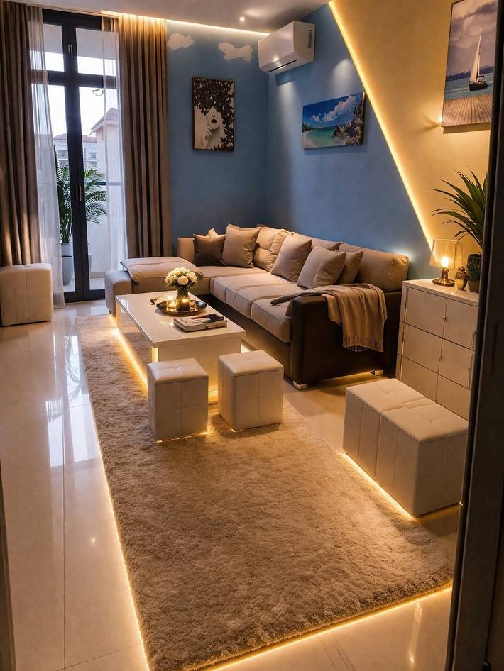 Ferienwohnung für 4 Personen, mit Meerblick und Balkon sowie Terrasse und Garten in Bulgarien