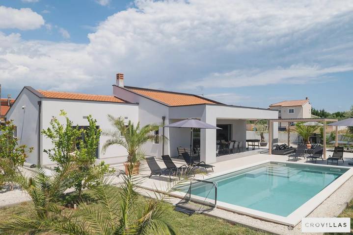Villa pour 6 personnes, avec piscine à Loborika - 2