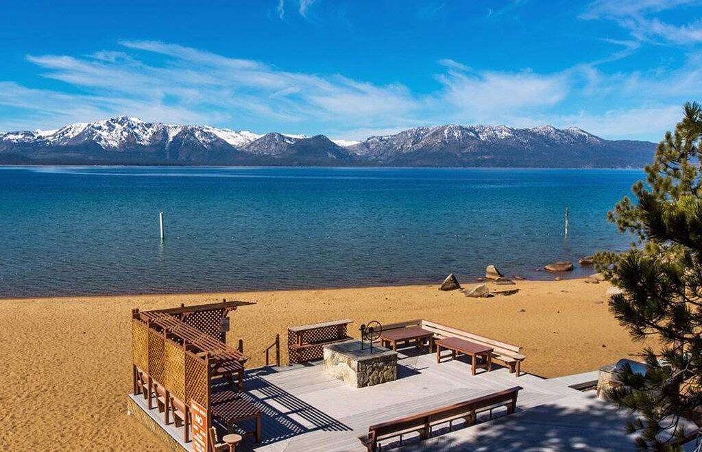 Vintage Cabin komplett modernisiert, Great Beach, Seeblick in Zephyr Cove-Round Hill Village, Heavenly