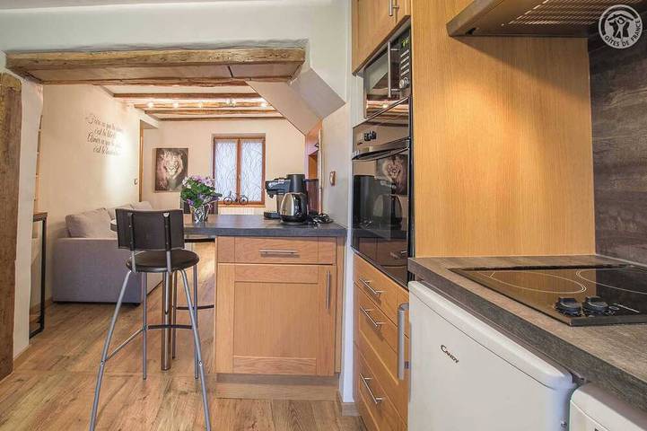 Location de vacances pour 4 personnes, avec Balcon à Novalaise